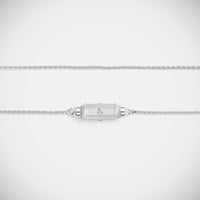 Marie Lichtenberg Staging Baby locket Micro coco diamonds white gold locket necklace
