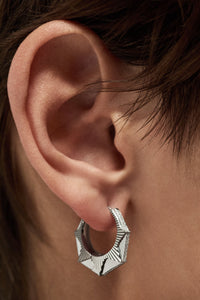 Marie Lichtenberg Staging Earring NYC Diamond White Earring medium