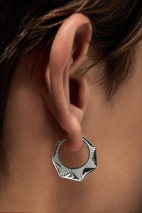 Marie Lichtenberg Staging Earring NYC Diamond White Earring medium