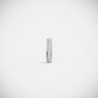 Marie Lichtenberg Staging Earring NYC Diamond White Earring small