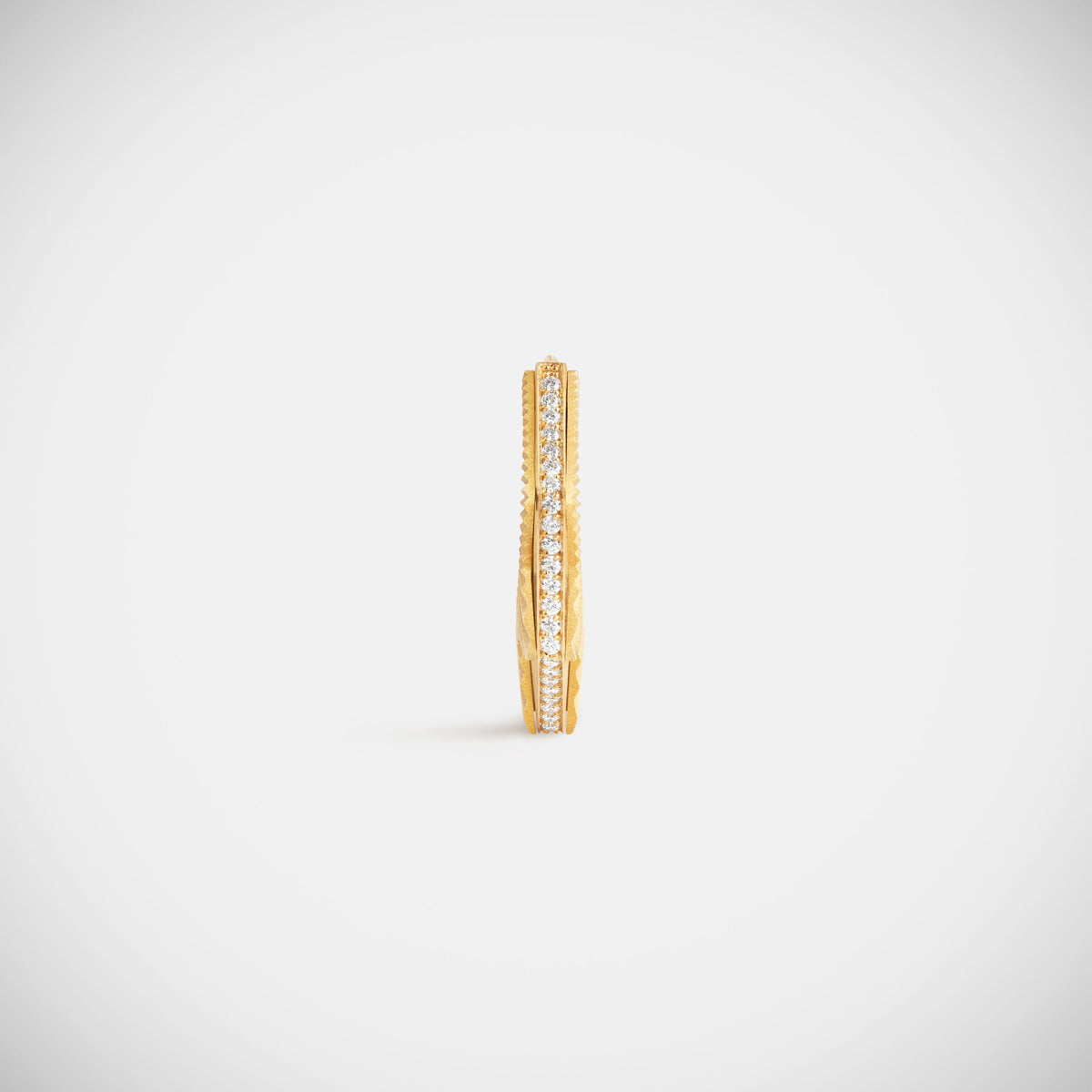 Marie Lichtenberg Staging Earring NYC Diamond Yellow Earring medium