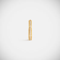 Marie Lichtenberg Staging Earring NYC Diamond Yellow Earring medium