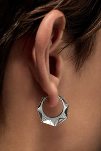 Marie Lichtenberg Staging Earring NYC White Earring large