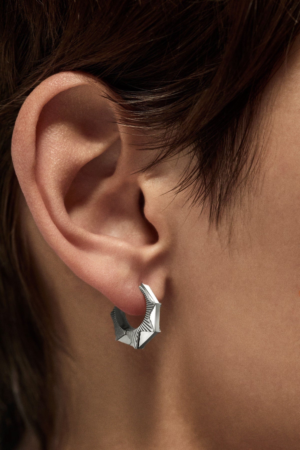 Marie Lichtenberg Staging Earring NYC White Earring small