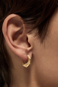 Marie Lichtenberg Staging Earring NYC Yellow Earring small