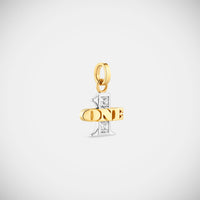 Marie Lichtenberg Staging Pendant One Diamond Pendant