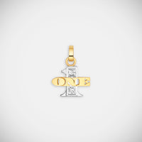 Marie Lichtenberg Staging Pendant One Diamond Pendant