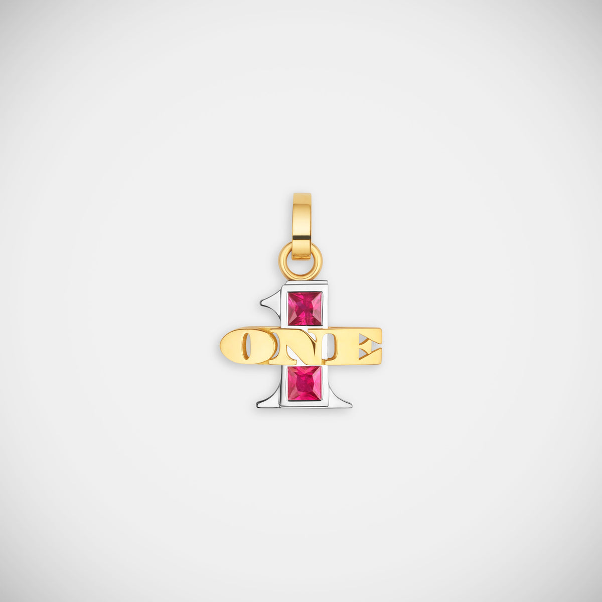 Marie Lichtenberg Staging Pendant One Ruby Pendant