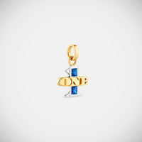 Marie Lichtenberg Staging Pendant One Sapphire Pendant