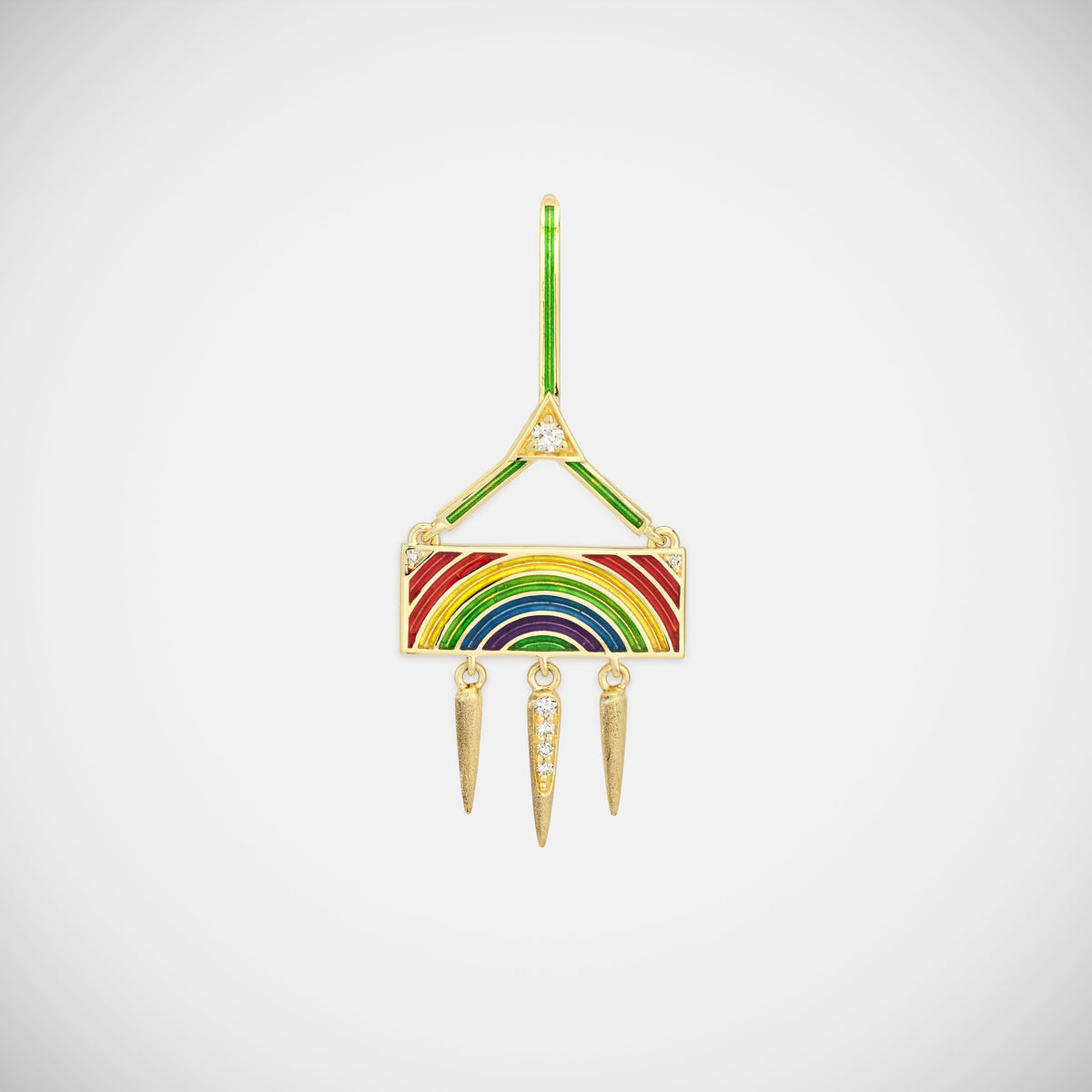 Marie Lichtenberg Staging Earring Rainbow earring
