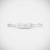 Marie Lichtenberg Staging Bracelet White Gold Baby Locket Bracelet